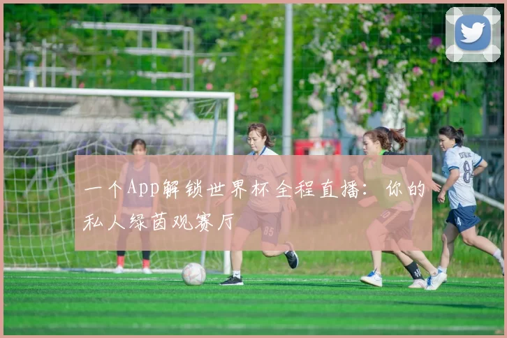 一个App解锁世界杯全程直播：你的私人绿茵观赛厅