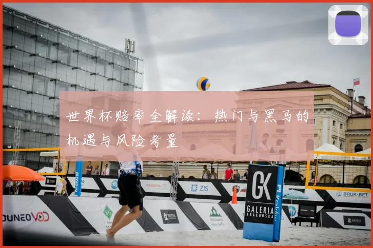 世界杯赔率全解读：热门与黑马的机遇与风险考量